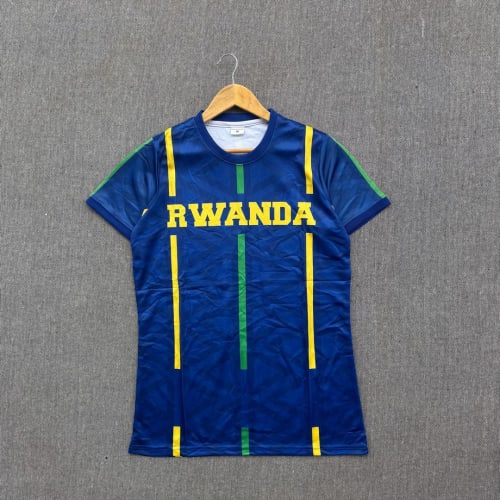 Rwanda National Colors Sports T-Shirt