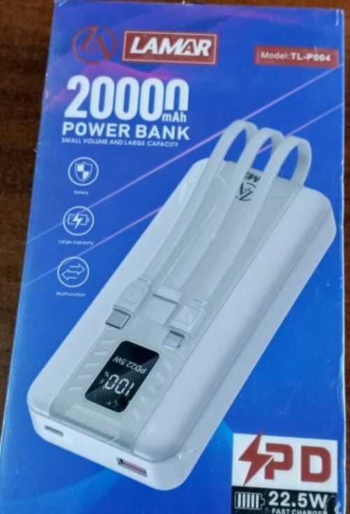 LAMAR 20000mah Power Bank