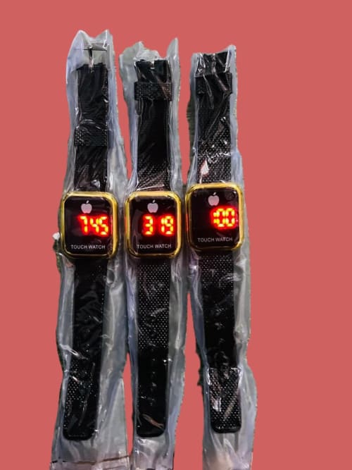LED digital touch watches