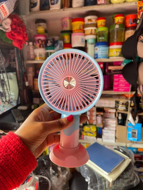portable handheld fan