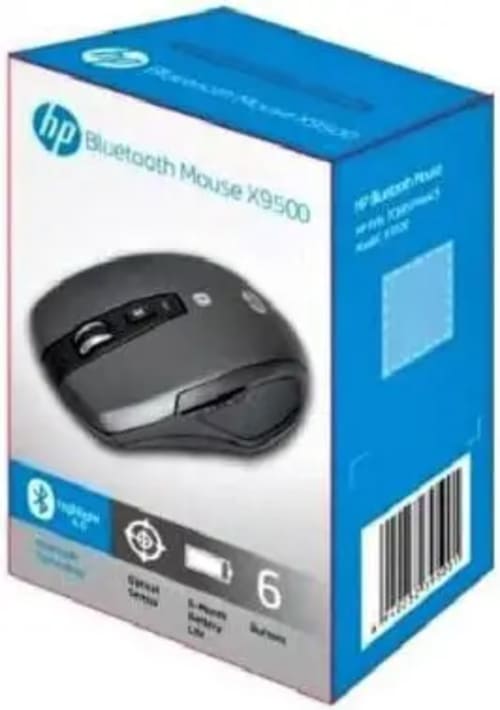 HP X9500 Wireless Bluetooth Mouse – 6 Buttons, 1600 DPI