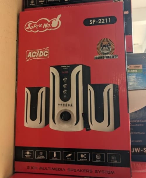 Super No. 1 SP-2211 2.1 Speaker – Bluetooth