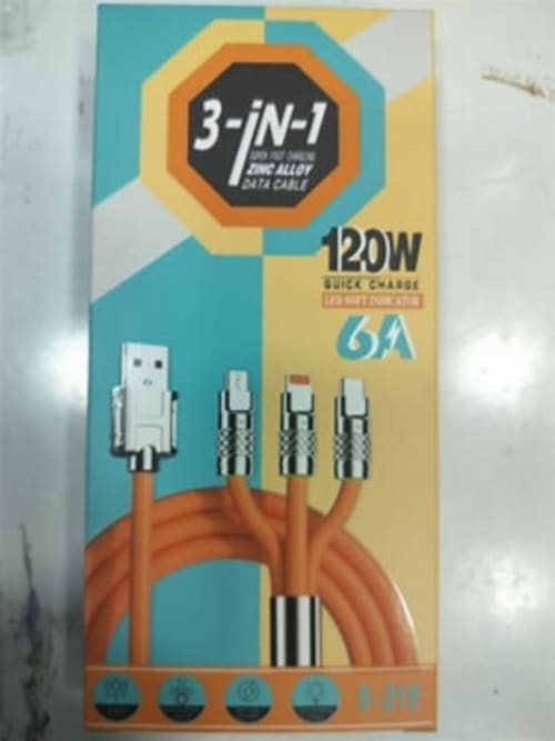 3 IN 1 DATA CABLE