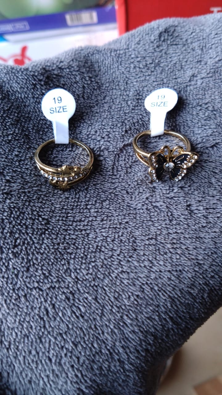 women's gold-tone fashion rings