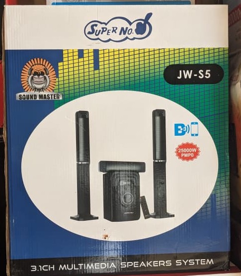 Super No. 1 JW-S5 3.1 Speaker System – Bluetooth