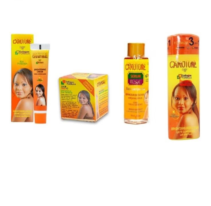 Carotone Brightening Cream, DS110 Cream, Serum BSC, And Brightening Body Lotion